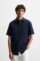 CHEMISE COTON - LIN