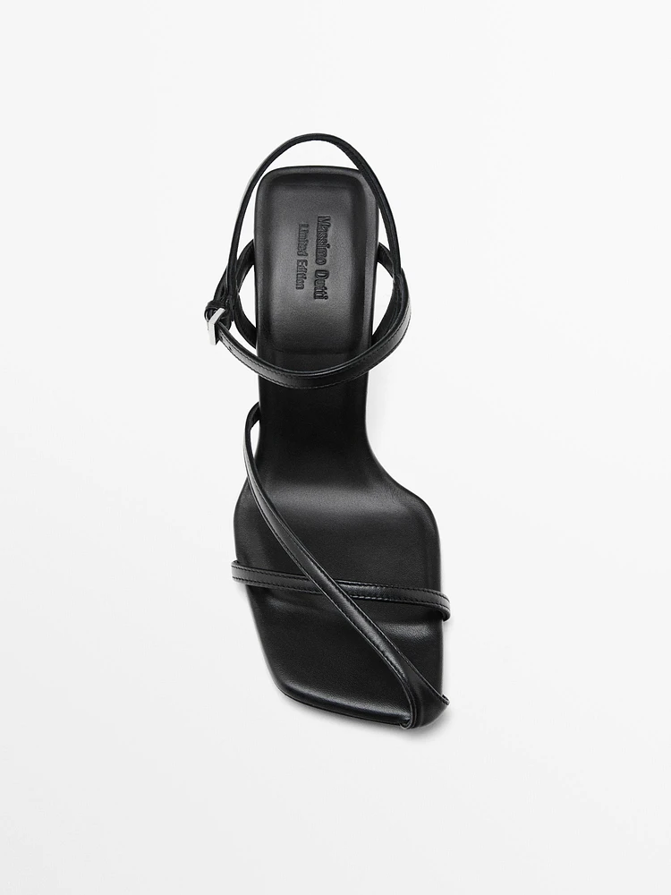 Leather strappy sandals - Limited Edition