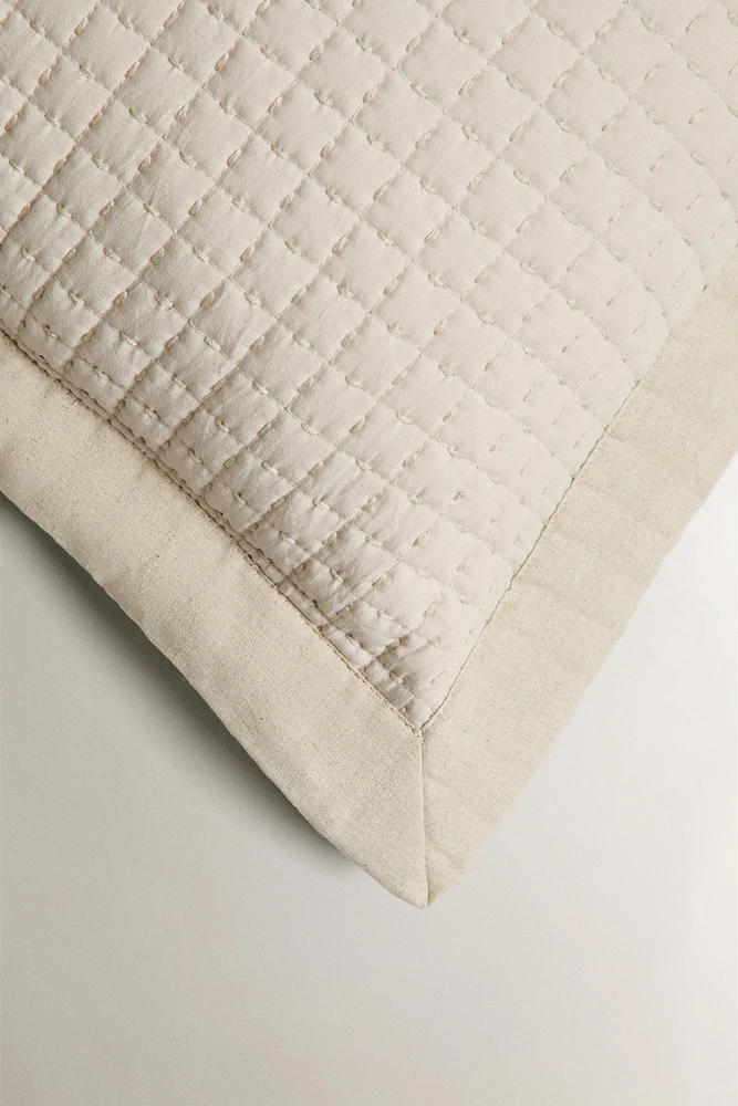 MICROFIBER PILLOW SHAM FOR QUILT