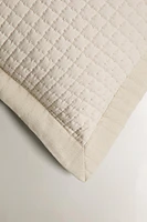 MICROFIBER PILLOW SHAM FOR QUILT