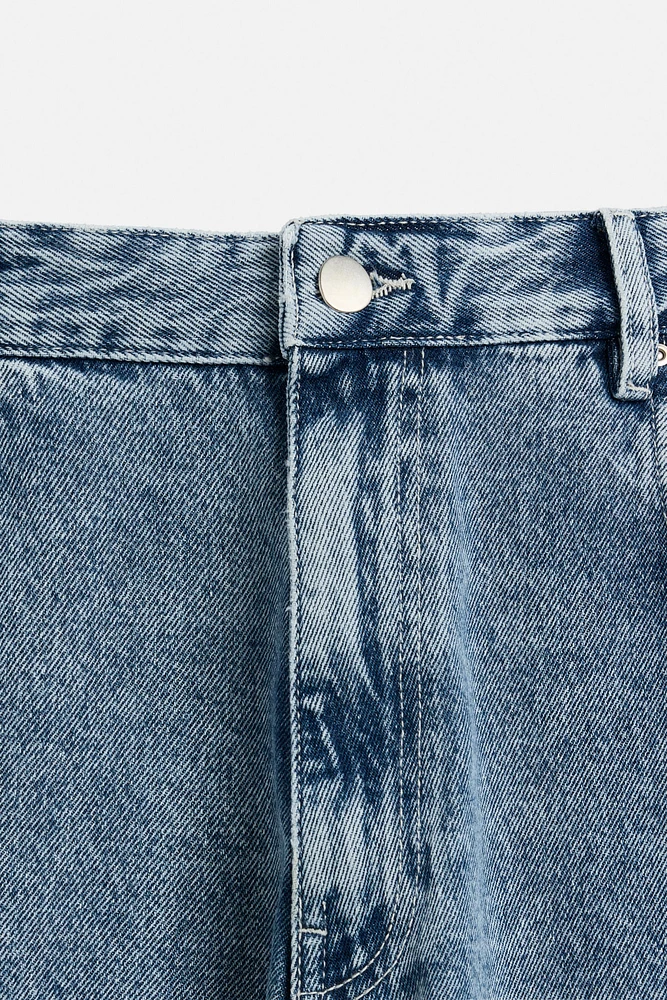 BERMUDA DENIM COUPE OVERSIZE
