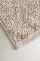 RICE STITCH COTTON BATH TOWEL