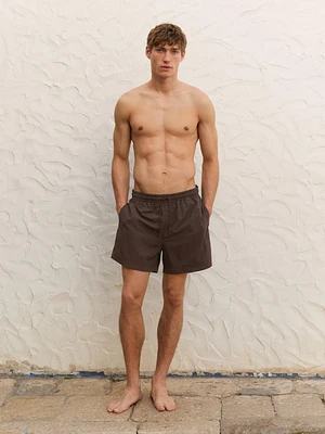 Short de bain uni