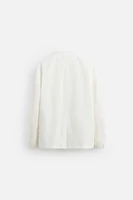 100% LINEN SUIT BLAZER