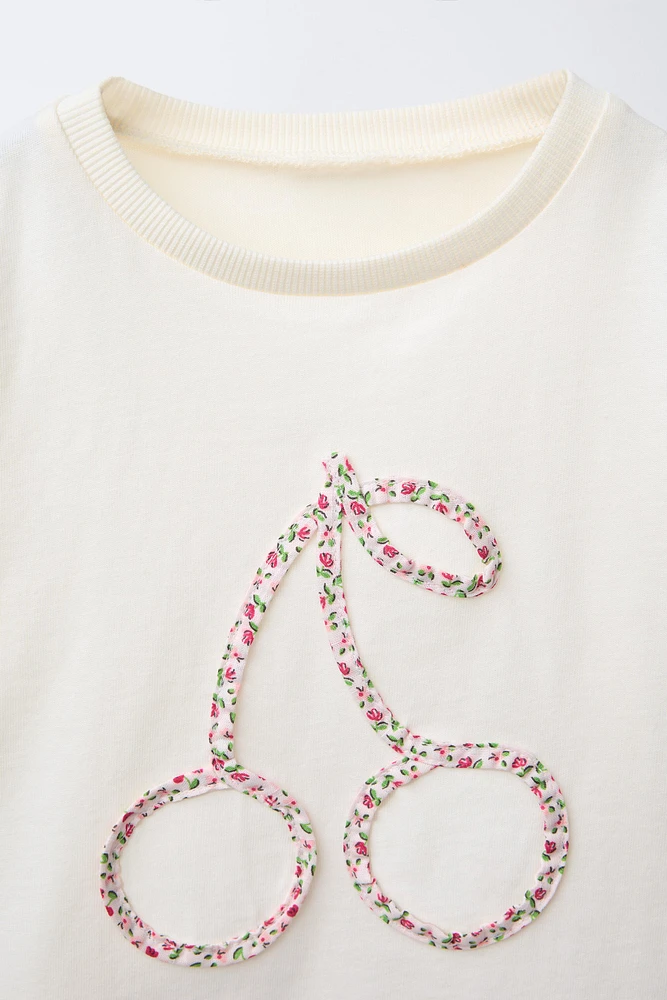 JOGGING SET CYCLING RIB T-SHIRT AND LEGGINGS