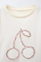 JOGGING SET CYCLING RIB T-SHIRT AND LEGGINGS