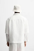 STRIPED JACQUARD SHIRT