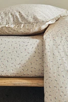 DRAP-HOUSSE ENFANT IMPRIMÉ FLEUR