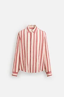 CHEMISE FLUIDE RAYURES