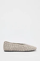 BRAIDED BALLET FLATS