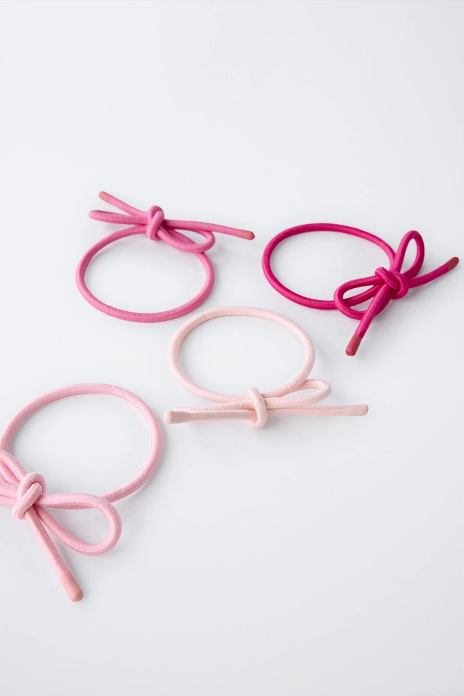 PACK QUATRE ÉLASTIQUES LACETS