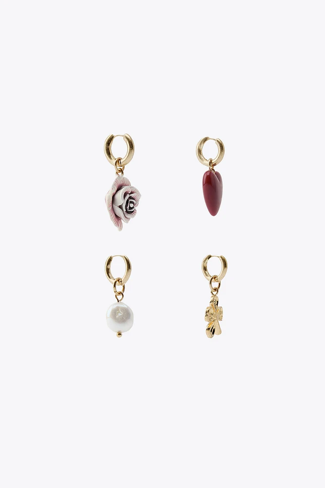 PACK OF CHARM EARRINGS