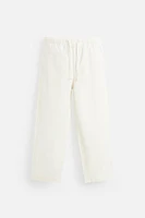 PANTALON RELAXED FIT COTON - LIN