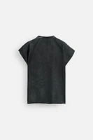 WASHED KNIT T-SHIRT