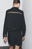 ZW COLLECTION CROCHET SHIRT