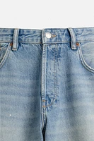 RIPPED BAGGY FIT JEANS