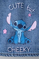 VESTE EN DENIM BRODERIE LILO & STITCH © DISNEY