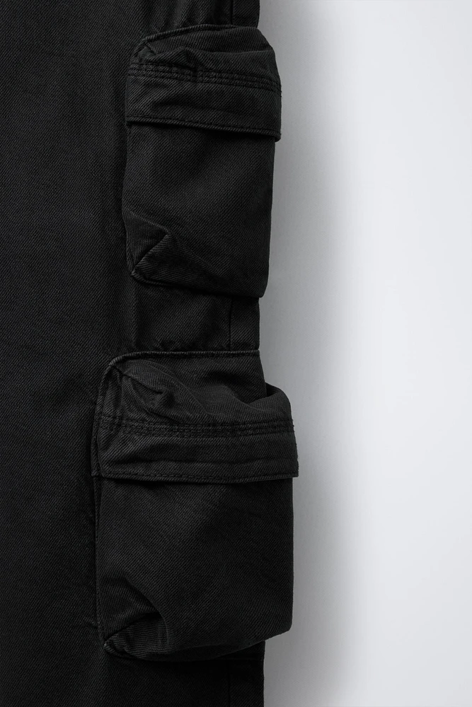 WIDE LEG MULTICARGO PANTS