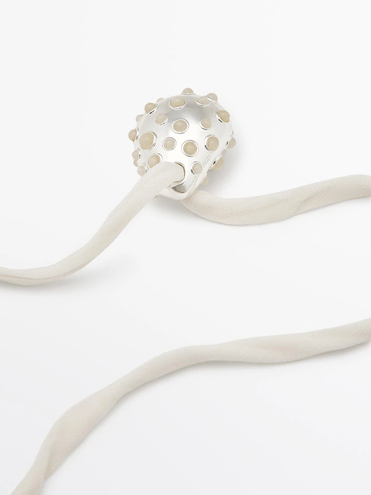 Droplet stone pendant - Limited Edition
