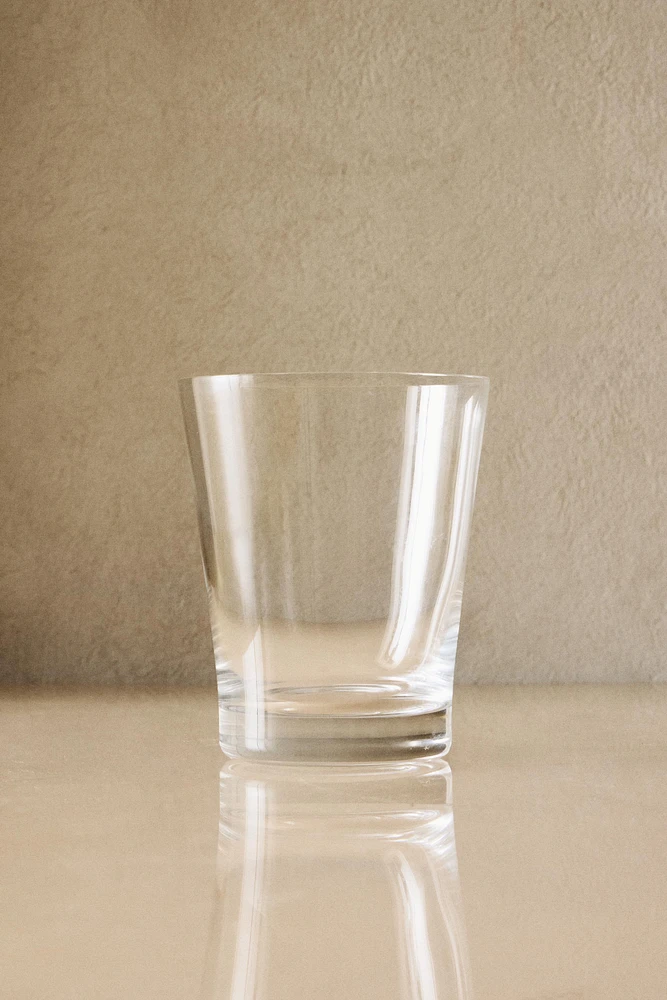 VERRE CRISTALLIN BASE ÉPAISSE