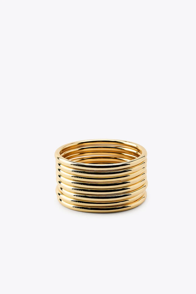 LOT DE BRACELETS MÉTALLIQUES