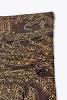 ZW COLLECTION PRINTED SKIRT