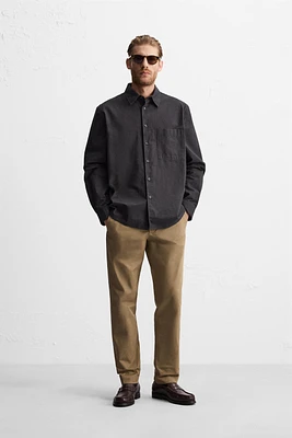 COTTON TWILL SHIRT