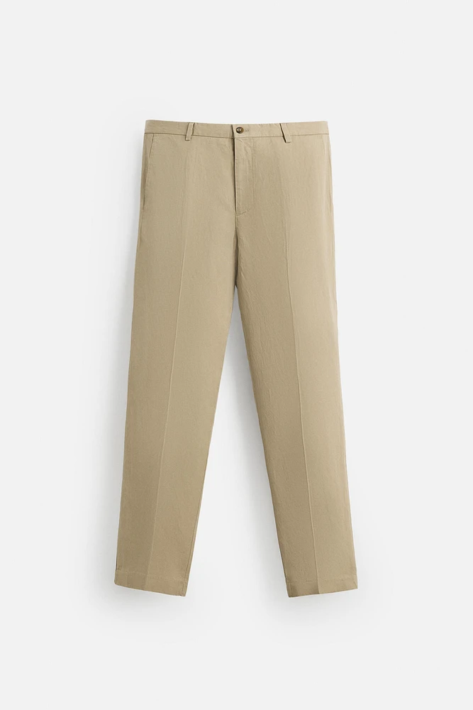 PANTALON DE COSTUME DÉLAVÉ