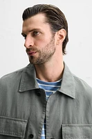 LINEN - COTTON POCKET JACKET