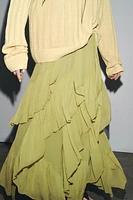 ZW COLLECTION RUFFLED SKIRT