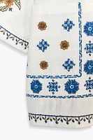 ZW COLLECTION EMBROIDERED BLOUSE