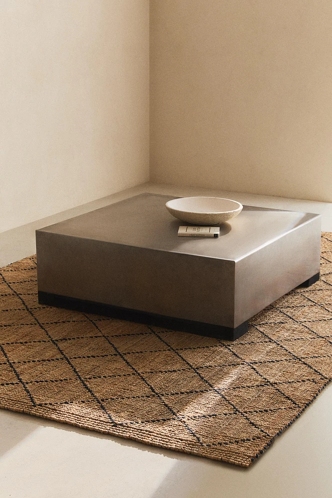 DIAMOND PRINT AREA RUG