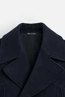 SHORT DOUBLE BREASTED COAT