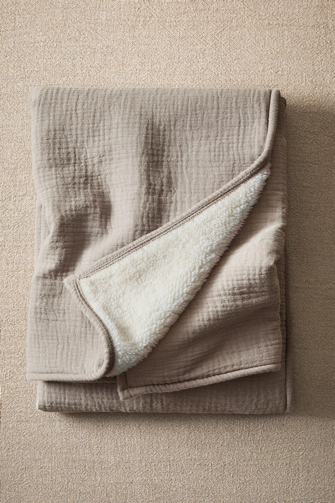 COUVERTURE ENFANT CHAUDE RÉVERSIBLE