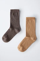 LOT DE CINQ CHAUSSETTES LONGUES