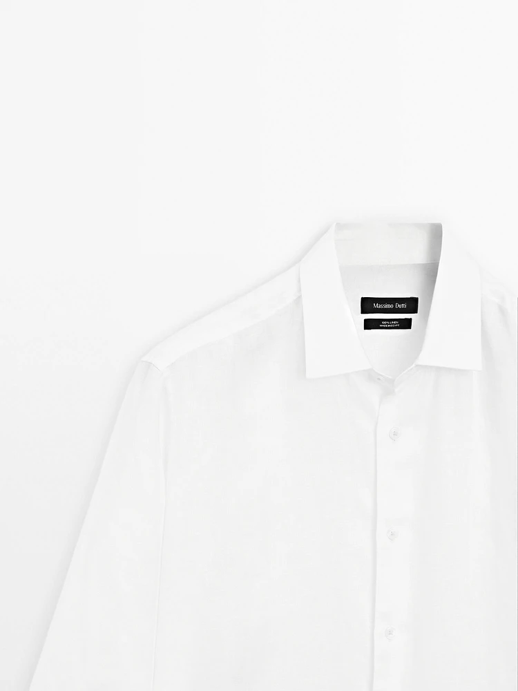 Chemise regular fit twill léger