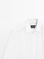 Chemise regular fit twill léger