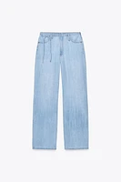 PANTALON DENIM TRF STYLE PYJAMA
