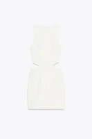 ROBE COURTE AJOURÉE