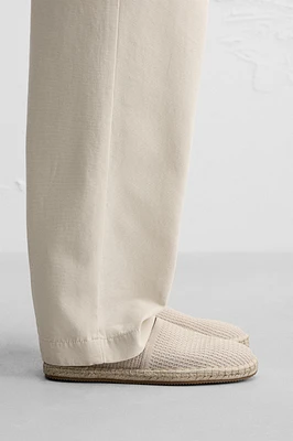ESPADRILLE EN TISSU MAILLE
