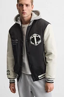 PATCHES HOODED JACKET