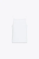 T-SHIRT RIB BRETELLES POLYAMIDE