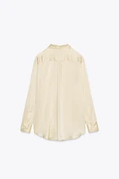 CHEMISE EN SOIE 100 % À POCHE ZW COLLECTION