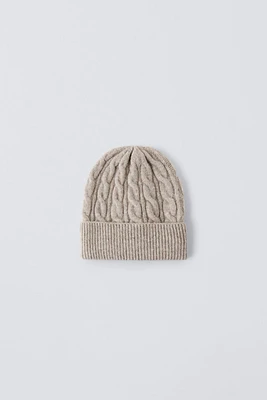 CABLE KNIT HAT SKI COLLECTION