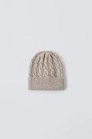 CABLE KNIT HAT SKI COLLECTION