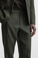 SUIT PANTS 100% LINEN