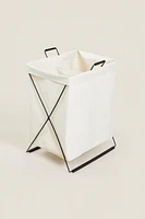 FOLDABLE DOUBLE LAUNDRY HAMPER