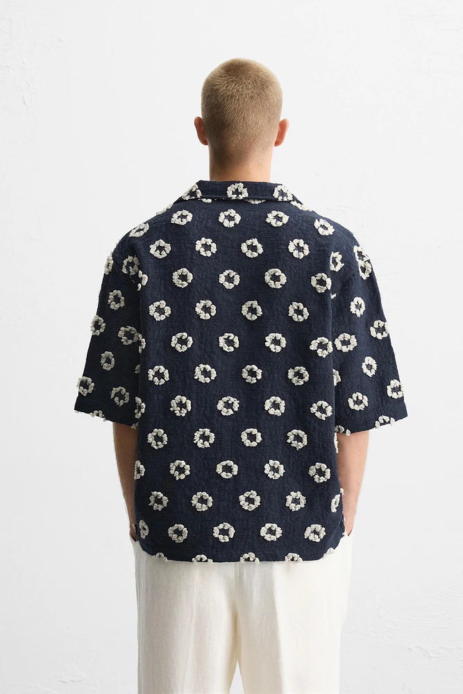 TEXTURED JACQUARD SHIRT