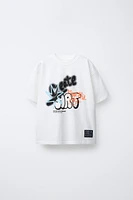 T-SHIRT IMPRIMÉ GRAFFITI