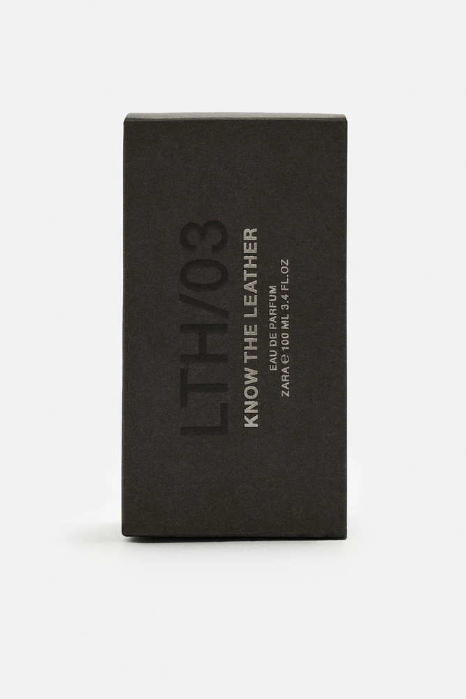 LTH/03 KNOW THE LEATHER EDP 100ML (3.4 FL. OZ)